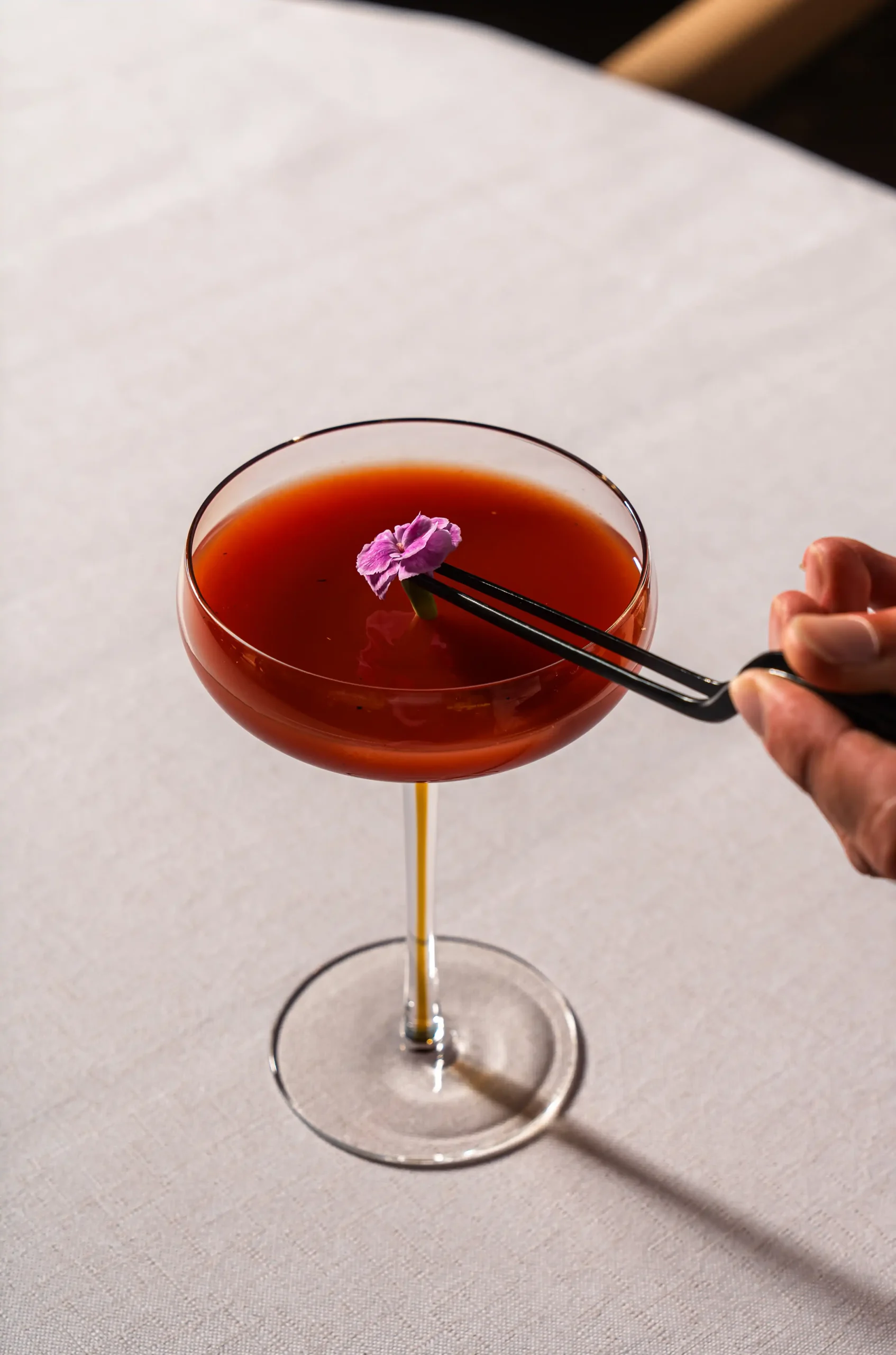 heerlijke cocktail bij orangerie de pol